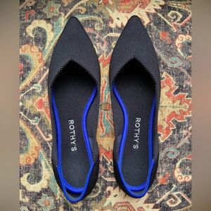 Rothy’s The Point in Black Size 7